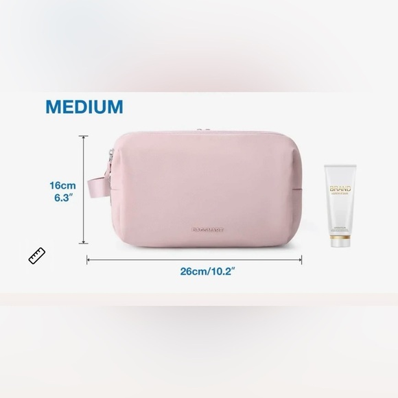 Bagsmart Travel Pink Women's Bag - Picture 4 of 8